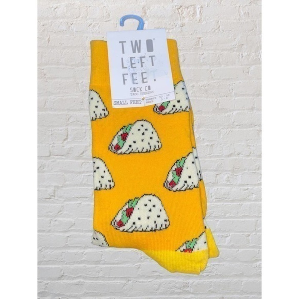 Two Left Feet Sock Co Taco Tuesday Socks